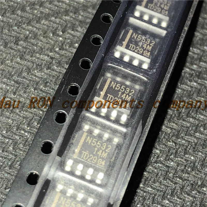 10 шт./лот NE5532DR NE5532 SOP8 SOP 8 N5532 SMD новая Оригинальная искусственная кожа|Интегральные