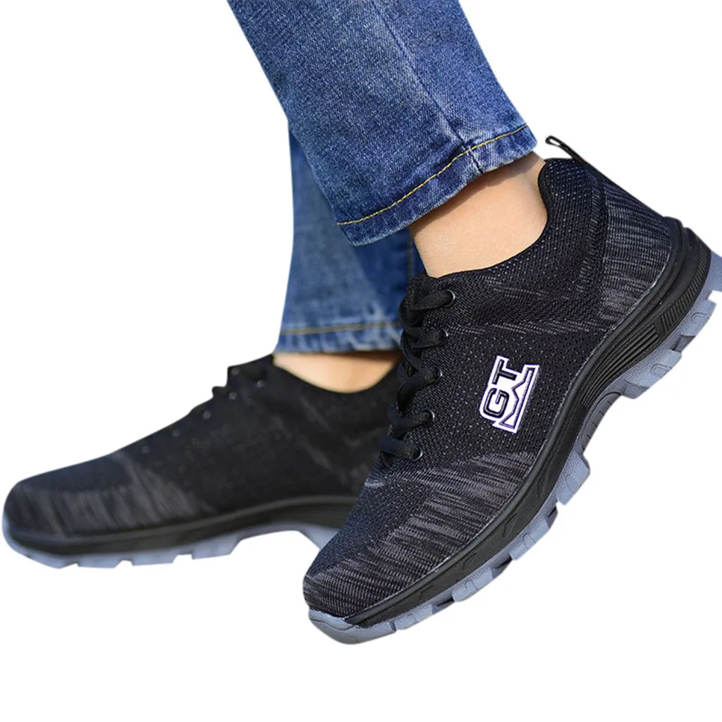 SAGACE/Безопасная рабочая обувь Легкая Мужская Рабочая 39 S Мужские кроссовки