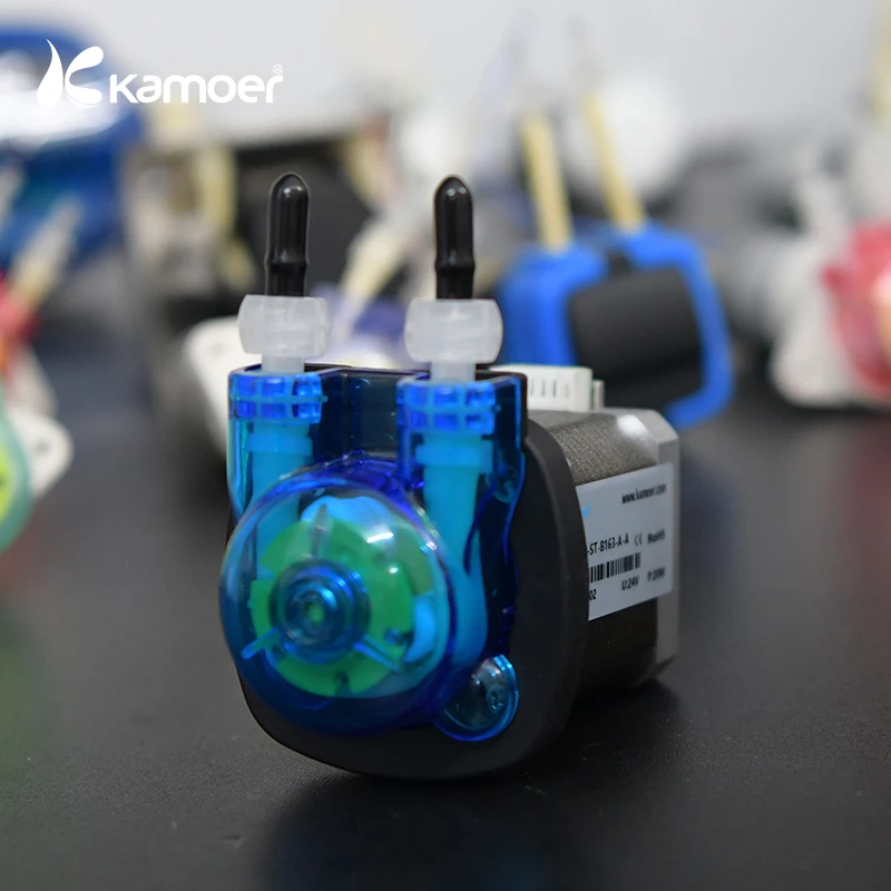 Kamoer шаговый перистальтический насос KPAS100 24V Samll S/пластина в форме буквы L передачи