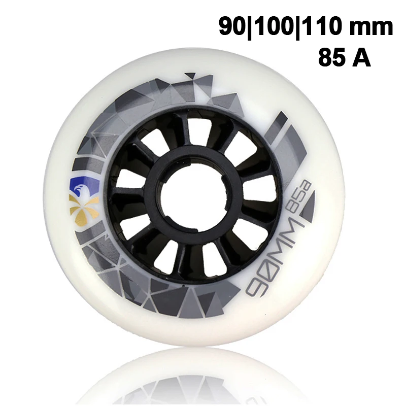 Роликовые коньки JEERKOOL Flying Eagle 85A роликовые с высокой скоростью 90/100/110 мм для мощных