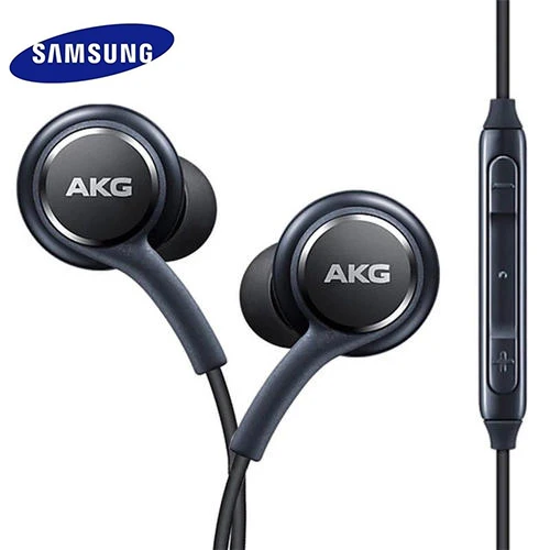 Samsung EO-IG955 наушники 3,5 мм в ухо с микрофоном Проводная гарнитура для AKG samsung Galaxy S6 S7 S8 S9 S10 Смартфон xiaomi huawei