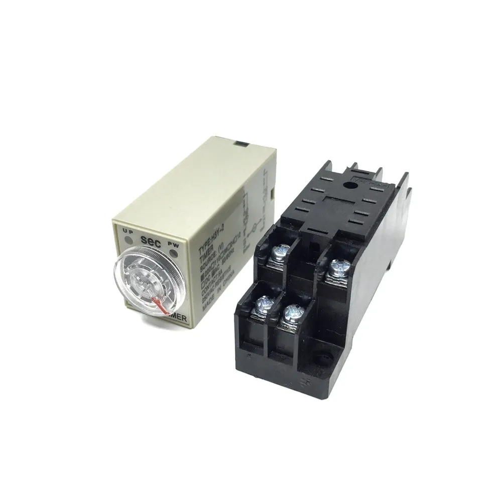 H3Y-2 AC24V 60 м ПЛК (AB8) DPDT твердотельный Таймер Время воспроизведения 24VAC |