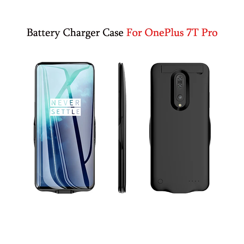 

Power Bank 6800mAh Battery Charger Case For OnePlus 7T Case External Backup Charging Cover For OnePlus 7T Pro