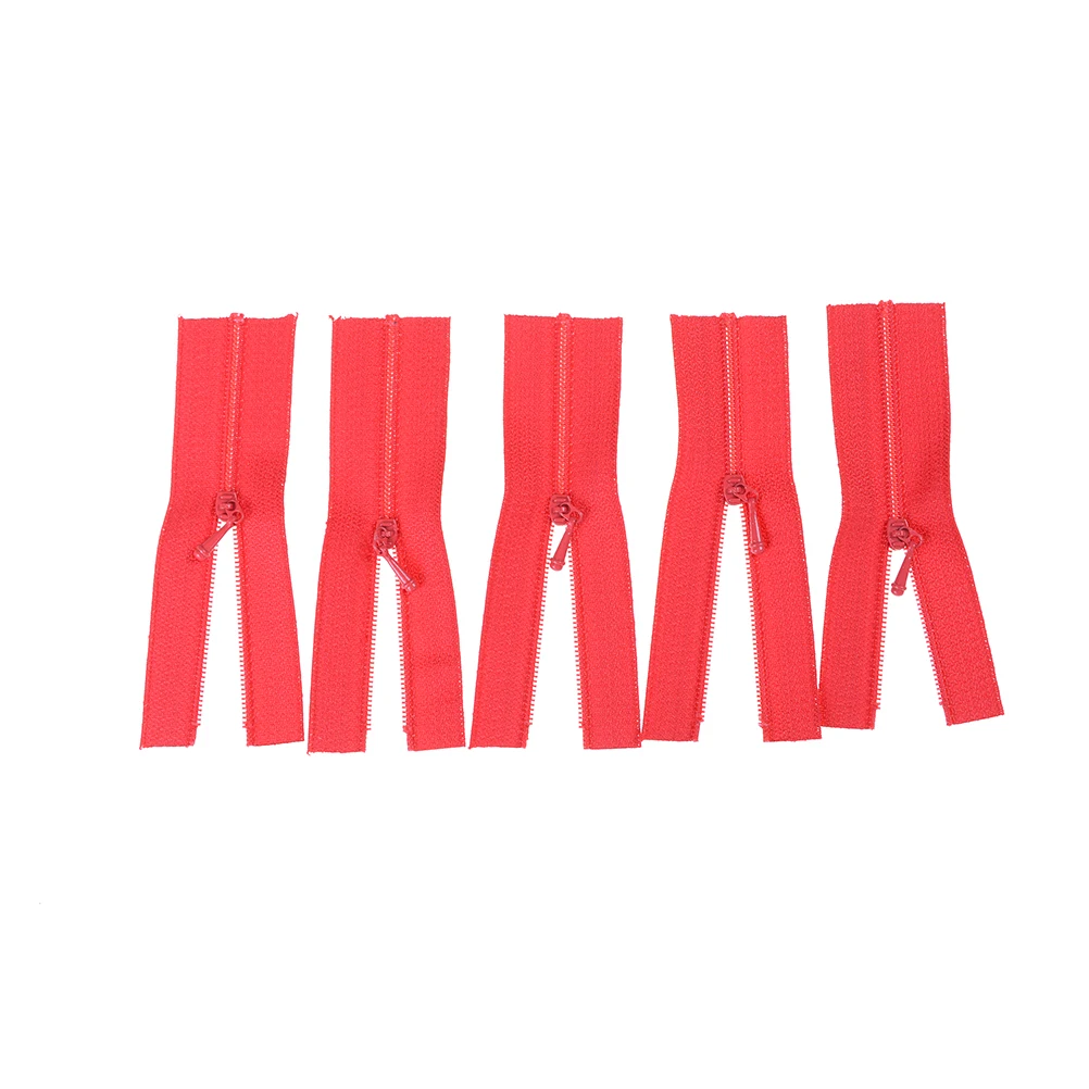 

5pcs/lot Mini Zipper Doll Clothing Zipper DIY Handmade Sewing Scrapbooking Garment Applique Accessories 100% Brand New