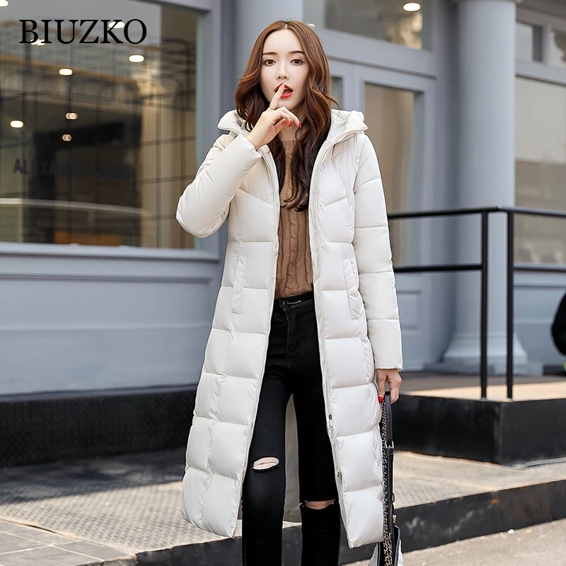 

Длинная Парка женская модная Теплая стеганая куртка с капюшоном уличные размеры женские зимние пальто и куртки