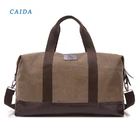 CAIDA Новая модная Повседневная Большая вместительная Мужская спортивная сумка для отдыха на природе, путешествий, Холщовая Сумка