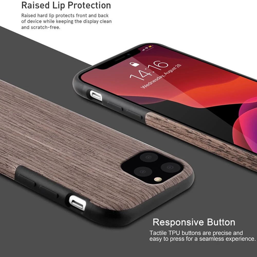 Чехол LAPOPNUT для Iphone 11 Pro Xs Max Xr X 7 8 Plus 6 6s 5 5S SE Apple Wood Grain гибкий силиконовый Гибридный Тонкий чехол из ТПУ