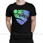 Ракетная Лига боевые автомобили игры 2021 Новое поступление футболка ракета RC уникальный дизайн рубашка с круглым вырезом хлопок для мужчин футболка