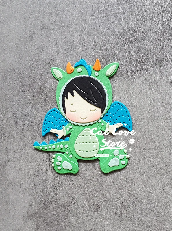 Металлические Вырубные штампы в виде животных динозавров детских фотовырубки