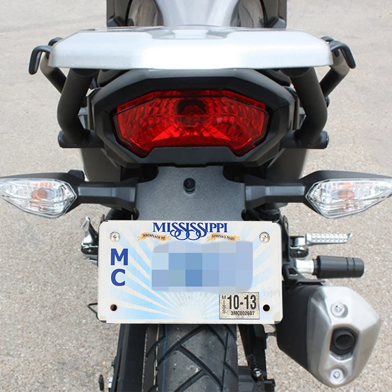 Держатель для номерного знака Kawasaki VERSYS X300/VERSYS X300 2017 2018 2019 2020 2021|Номерной знак| |