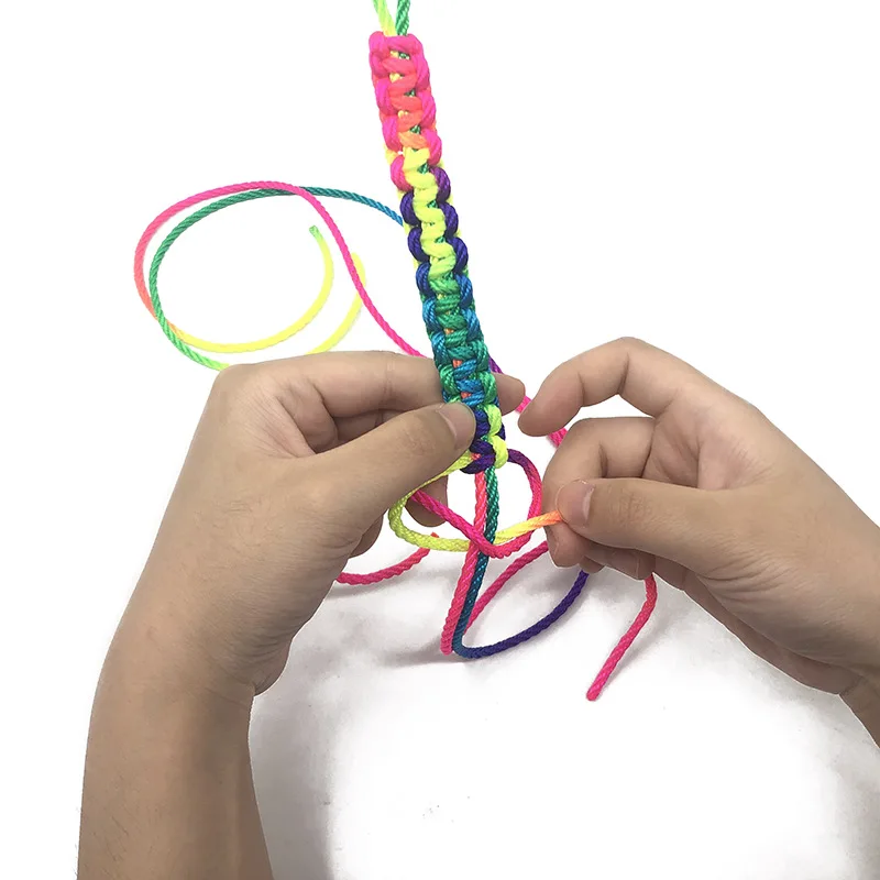 Игрушки Монтессори для детей радужная веревка пальцев игровые игрушки Ztringz