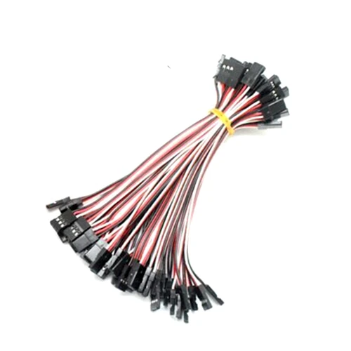 1Pcs Black-Red-White Dupont Male to 30 Core Extension Leads For Serve Motor 5cm/10cm/15cm/20cm/25cm/30cm/40cm/50cm/100cm | Обустройство