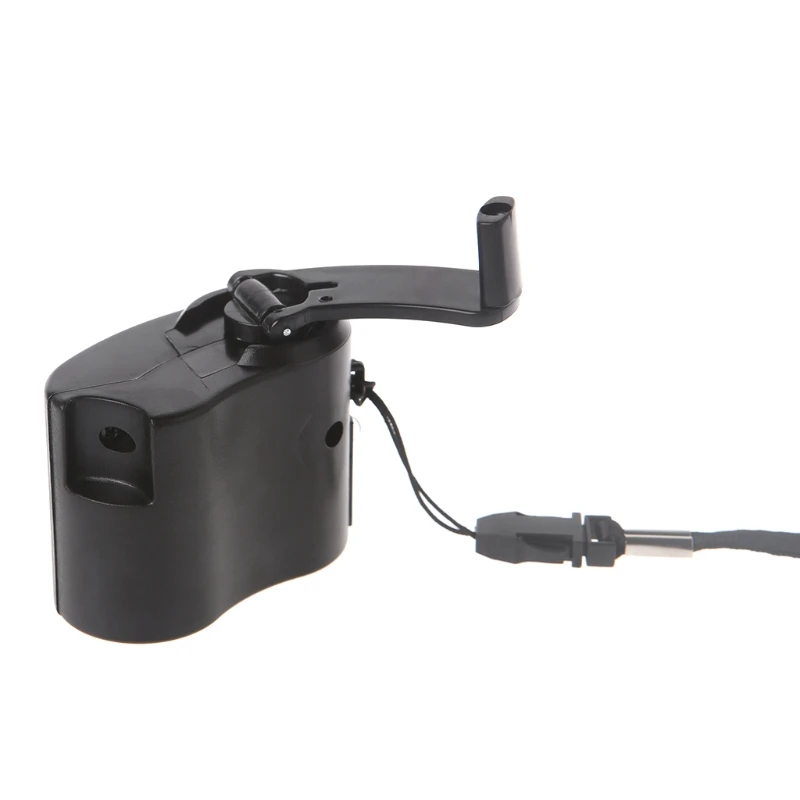 

Manual Charger Emergency Outdoor Portable Hand Power USB Dynamo Crank For Phone