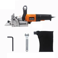 760w biscuit jointer electric tool woodworking tenoning machine biscuit machine puzzle machine groover copper motor eu plug