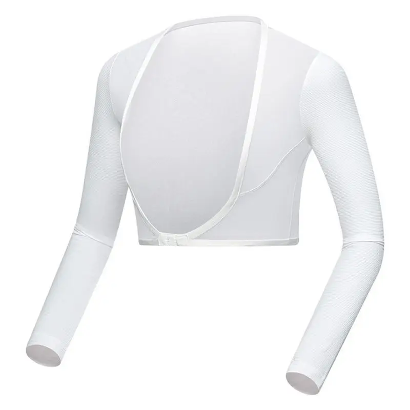 

Golf Cooling Shawl Summer Sun Protection Arm Sleeves Women's Long-Sleeved Ice Silk Bottoming Shirt Vests Arm Sleeve Cycling Arm