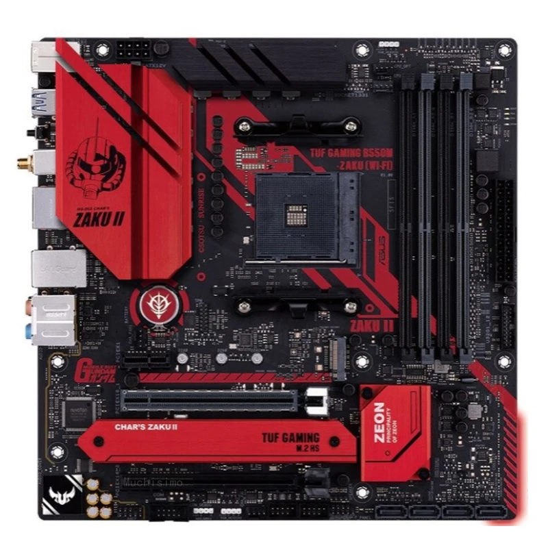 Preise Asus TUF GAMING B550M-ZAKU (WI-FI) Motherboard Gaming AMD B550 AMD Ryzen Cpu PCI-E 4,0 CrossFireX OC CHAI B550 Placa-Mãe AM4 NEUE