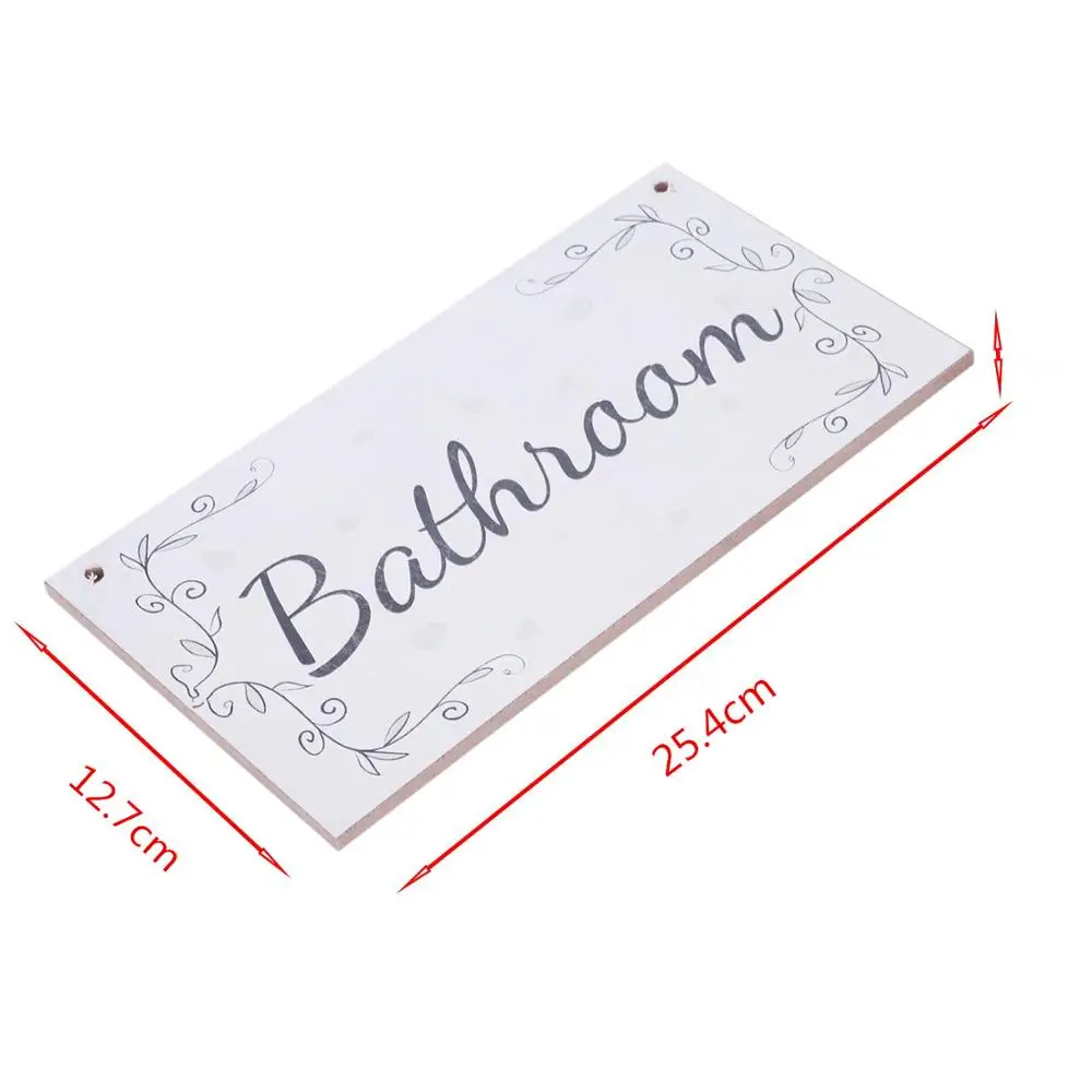 Деревянные знаки для ванной комнаты домашний декор настенные дверные таблички