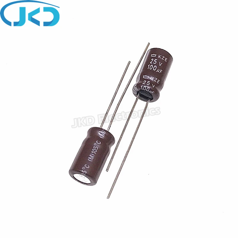 

Алюминиевый электролитический конденсатор NIPPON NCC KZE, серия 100*11 мм, 10 шт./лот, 6,3 мкФ, 25 в