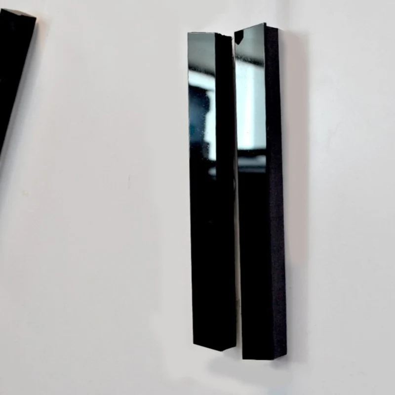 Большие настенные кварцевые часы 3D DIY большие акриловые зеркальные наклейки