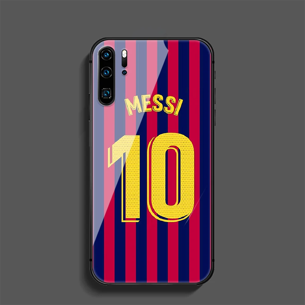 

Messi Football Soccer 10 Phone Tempered Glass Case Cover For Huawei Mate P 10 20 30 40 Lite Pro Smart Z 2019 Funda Cover 3D