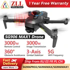 Квадрокоптер ZLL SG906 MAX 1 с 3-осевой HD-камерой 4K и функцией обхода препятствий