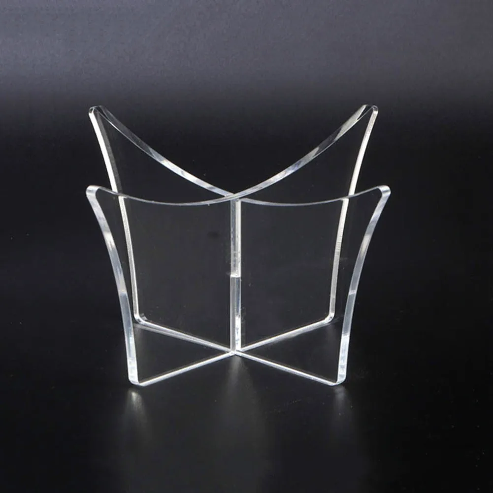 1 Piece Transparent Acrylic Ball Stand Display Holder Rack Support Base For Soccer Volleyball Basketball Football Rugby | Спорт и