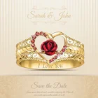 Винтажные кольца для женщин, недорогие ювелирные кольца, индийское ювелирное изделие, кольца для любви, модное праздничное банкетное ювелирное изделие, аксессуары, кольцо с розой