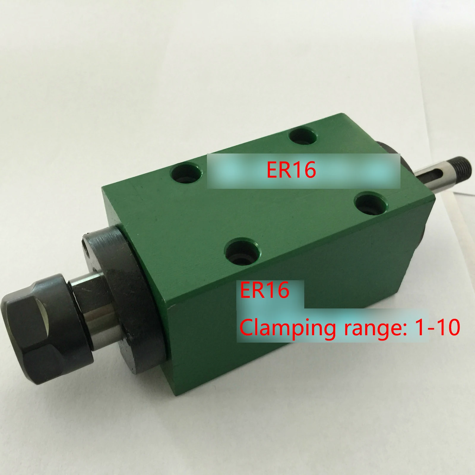 ER16 power head, drilling, boring, milling, grinding head, cutting, machine tool spindle, tapping