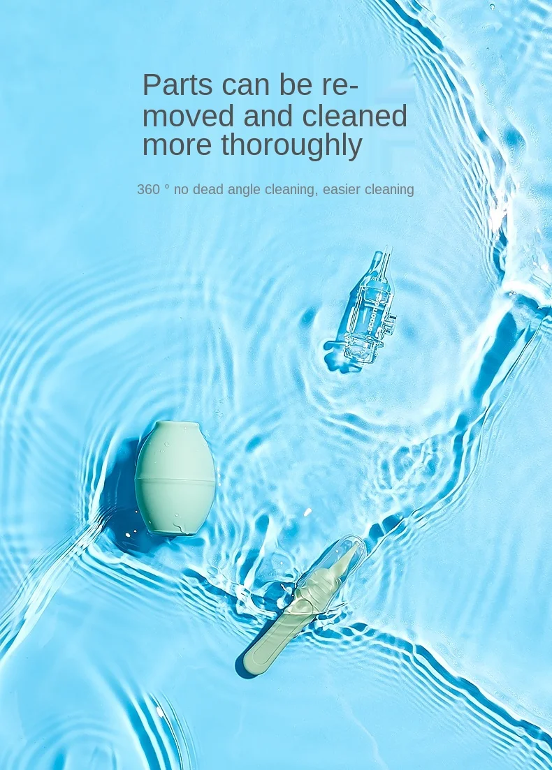 

zq Babies' Nasal Suction Device Baby Nose Cleaner Infant and Child Nasal Congestion Nasal Discharge