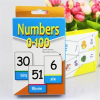 alphabet numbers flashcards montessori educational toys for children readings card books learning teaching cognitive gifts