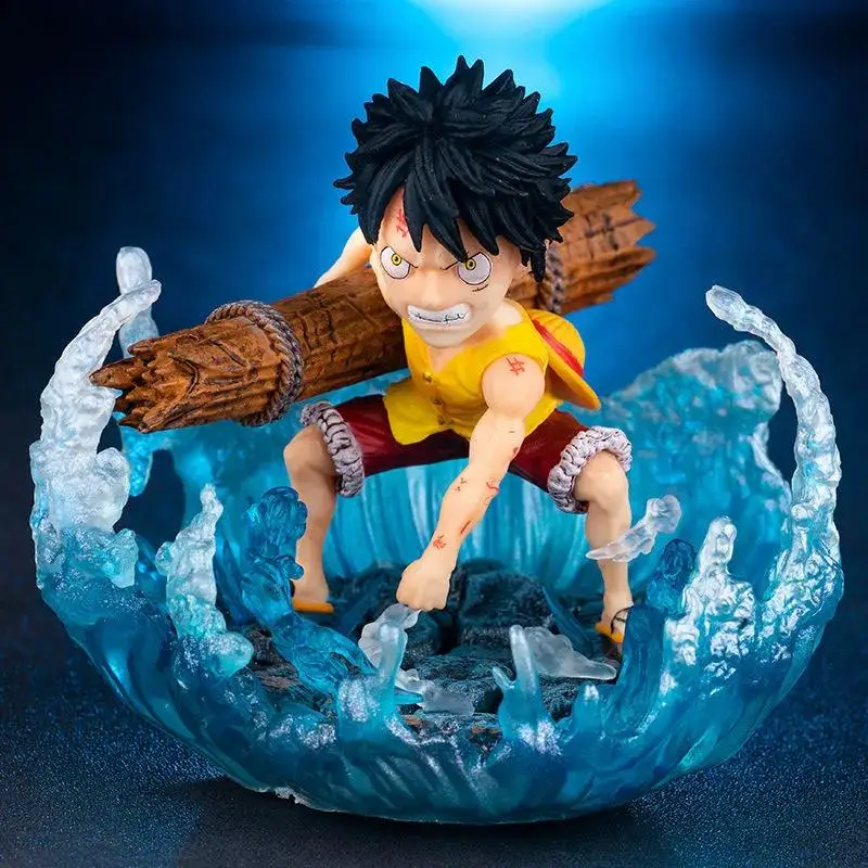The Top Of War Light Battle Version Gear Second Luffy Mini Action Pvc Figure Toy