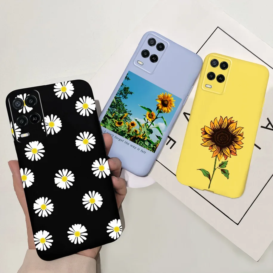 Высококачественный защитный чехол для OPPO A54 54 2021 силиконовый мобильного телефона