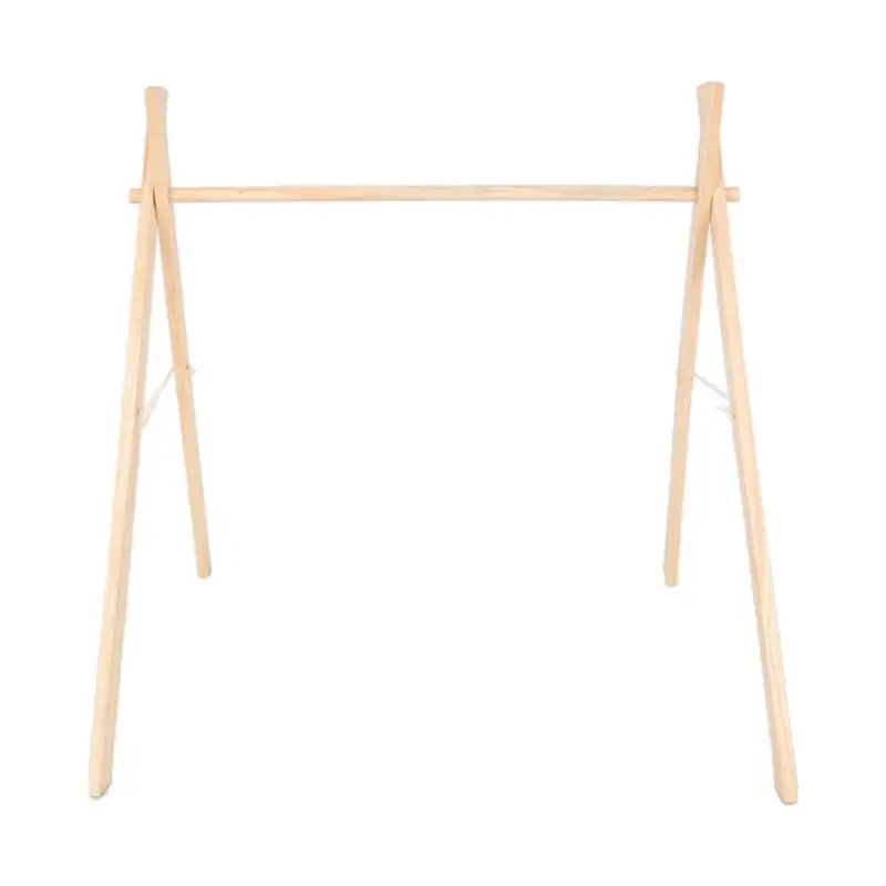 

Nordic Simple Wooden Fitness Rack Children Room Decorations Baby Play Gym Bar