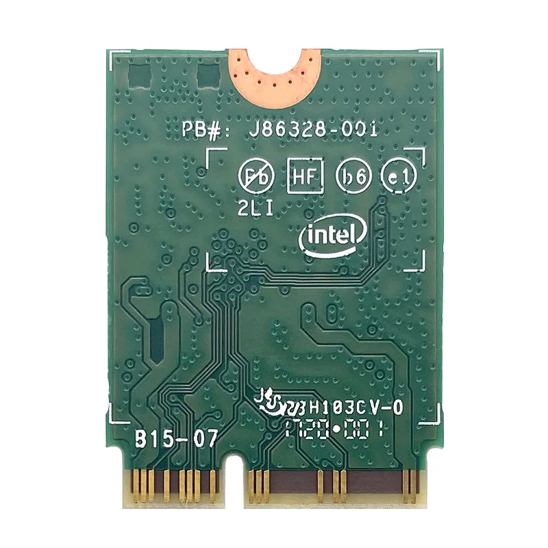 Intel Wi-Fi 6 AX201 Bluetooth 5 0 Dual Band 2 4G/5G Wireless NGFF Button E CNVi Wifi Card AX201NGW 4 ГГц/5G hz 802.11ac / ax |