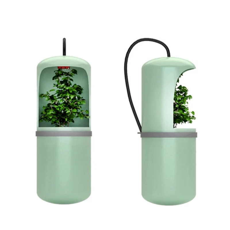 

Reptile Drinking Water Fountain Lizard Feeding Dispenser for Terrarium Amphibian with Vivid Leaves