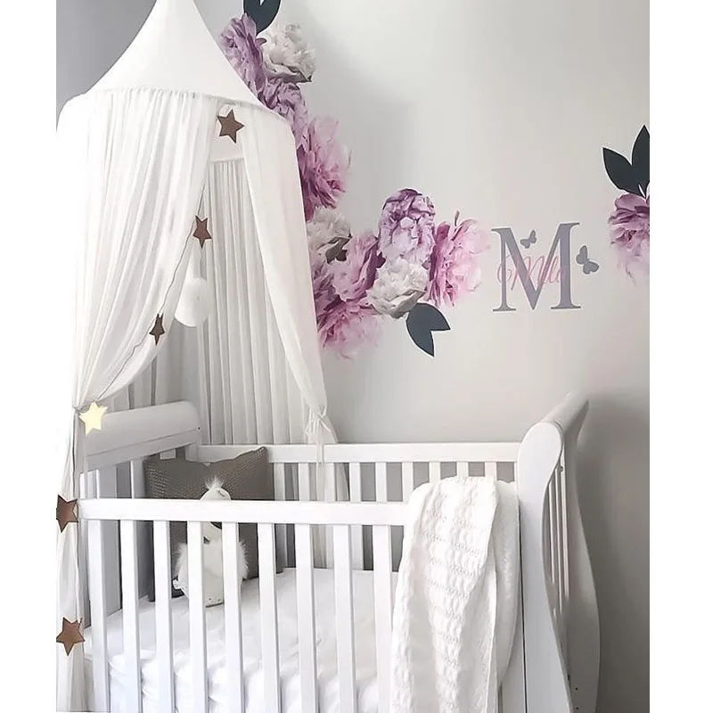 Детская кровать навес шторы детская палатка принцесса для девочек Игровая Дом