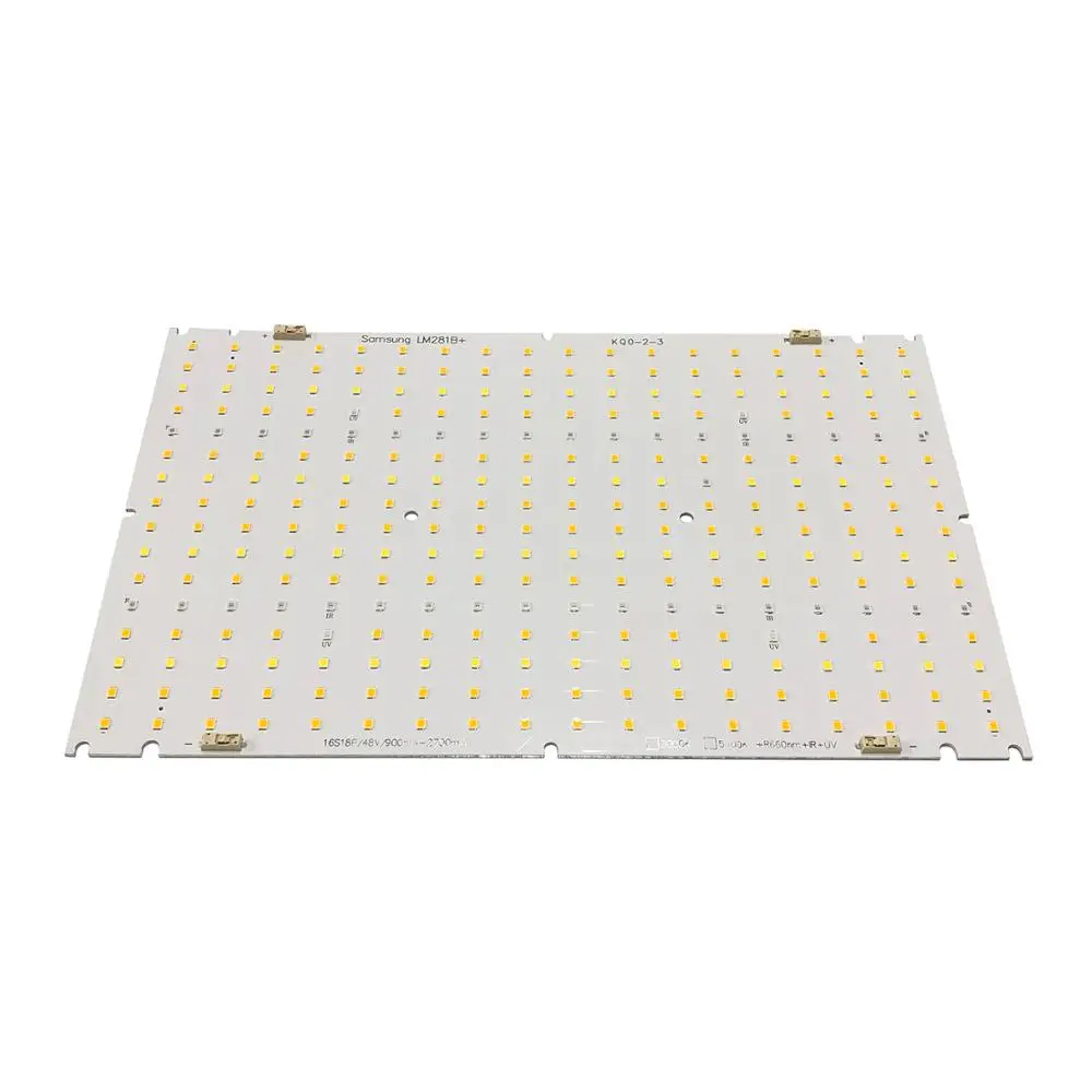 

QB288 120W LED Quantum Card Grow Light PCB с Samsung LED Mix 3000K 5000K 660nm 395nm 730nm диоды