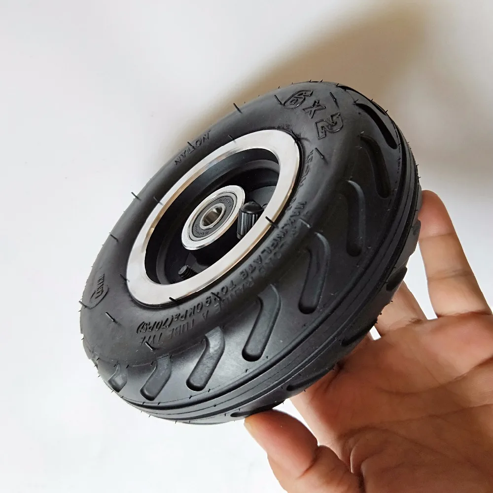 10 комплектов 6 дюймов 6X2 колеса комплект шин внутренняя трубка Электрический