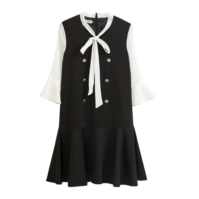 

Actual Shot Of Large Size Women's Clothes 2019 Spring Clothes Fat Mm Abdomen Hidden Meat Dress Skirt Fat Sister Slim Fairy Skirt