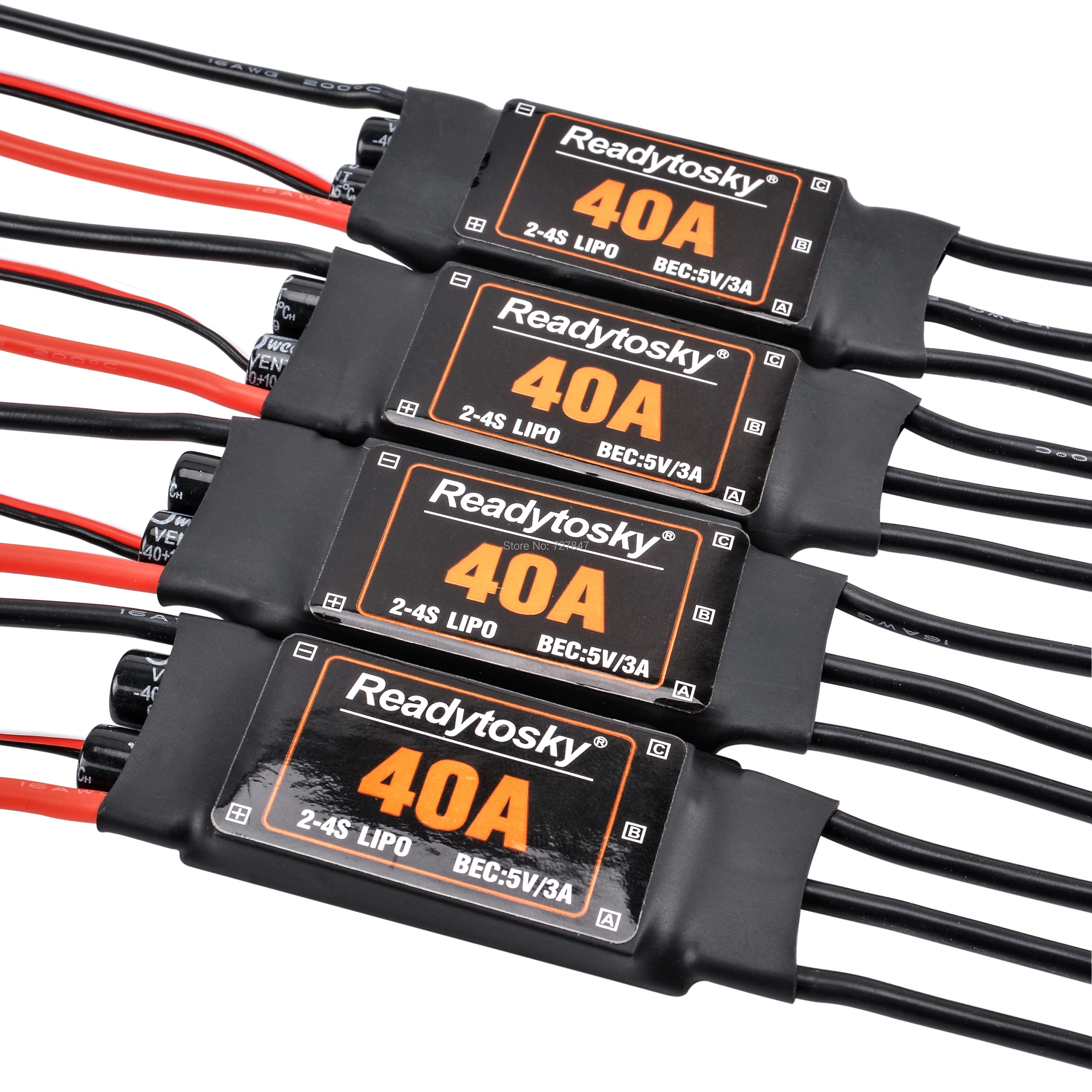 Новый 40A ESC 2-4S 5V/3A бесщеточный электронный контроллер скорости для F450 S500 ZD550 RC