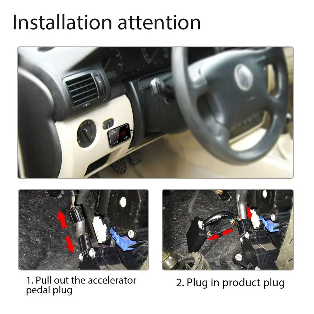 Электронный Регулятор газа Eittar Акселератор для TOYOTA AVENSIS 2009 + |