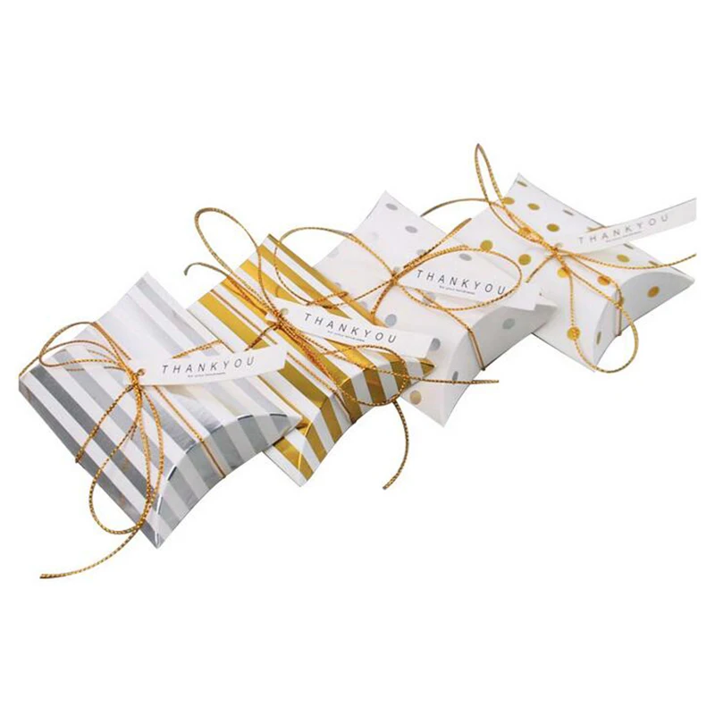 Коробочка для конфет из крафтовой бумаги 50 шт.