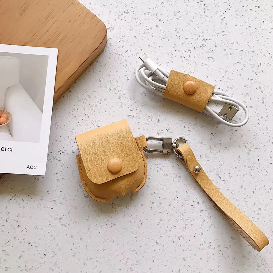 Yellow Чехол для AirPods милый мультяшный слон кожухи головных телефонов для Apple Airpods 2 забавные аксессуары защитный чехол с кольцом на палец - Цвет: Yellow