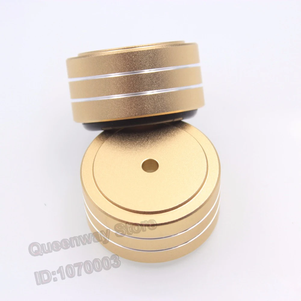 1 комплект/4 шт. полностью алюминиевая подставка для ног ПК корпус динамик шкаф