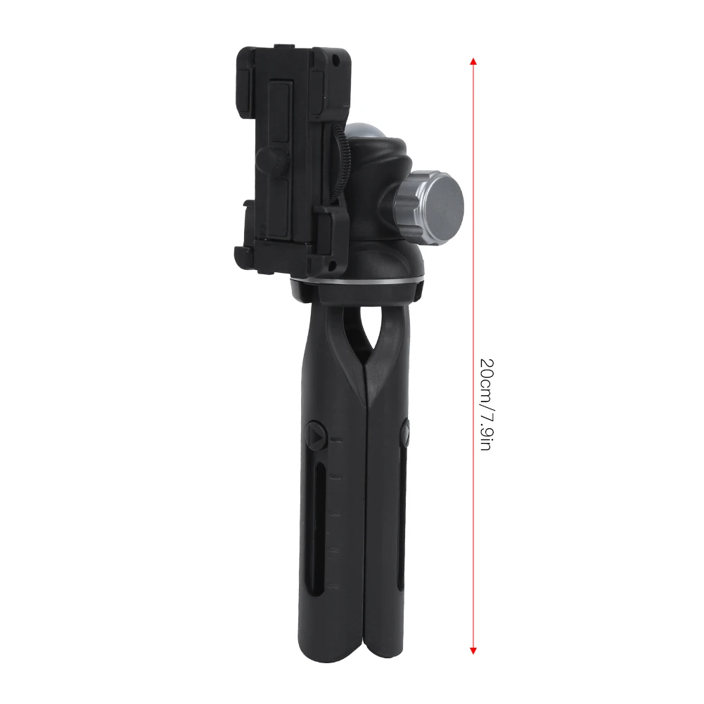 

Mini Metal Desktop Tripod Stand Selfie Vlog Handle for Mobile Phone ILDC SLR Camera Desktop Tripod