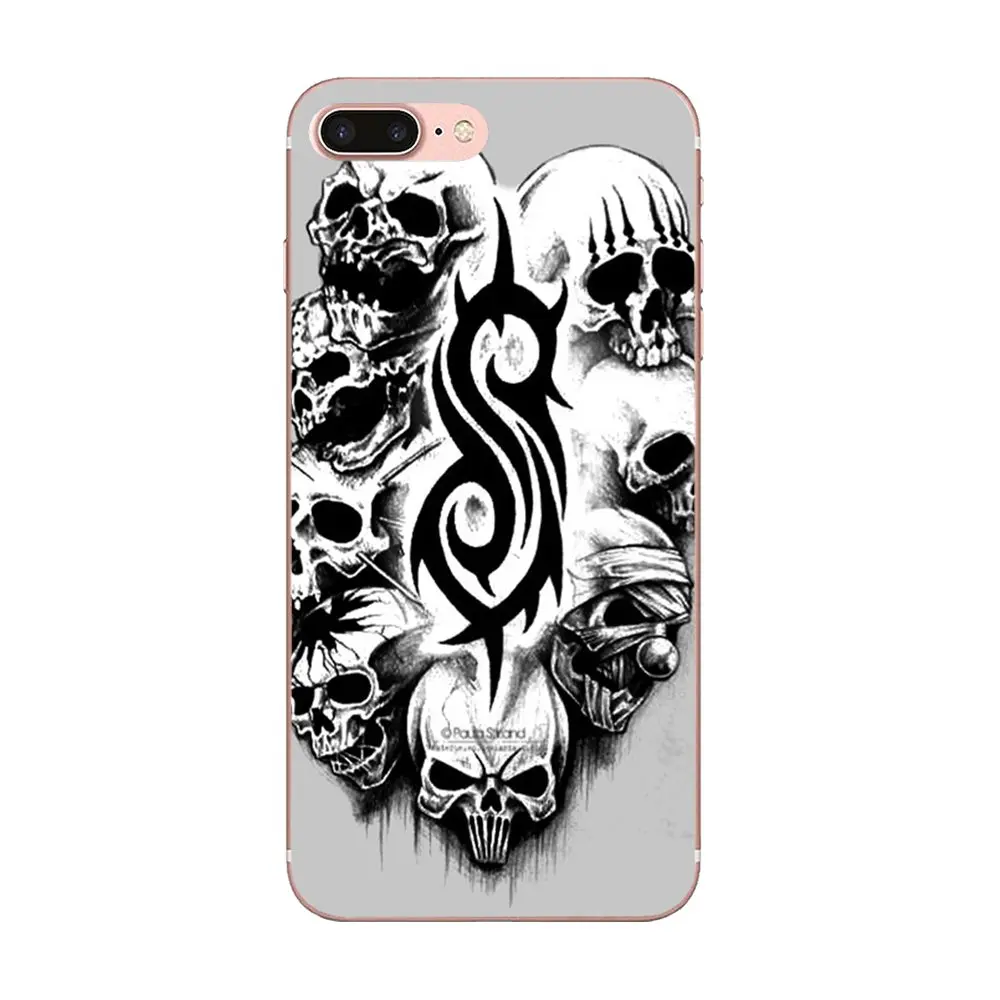 Американский Slipknot для Galaxy Grand A3 A5 A7 A8 A9 A9S On5 On7 Plus Pro Star 2015 2016 2017 2018 прозрачный мягкий