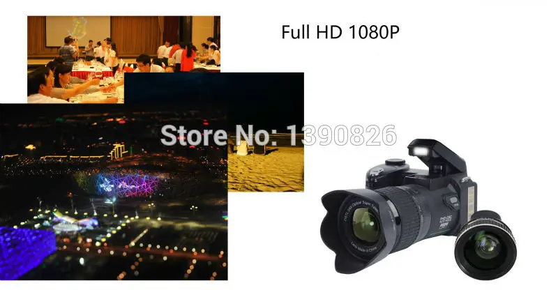 Protax D7100 13MP CMOS 3 0 дюймов TFT ЖК-экран Цифровая камера 24X оптический зум Камера s с