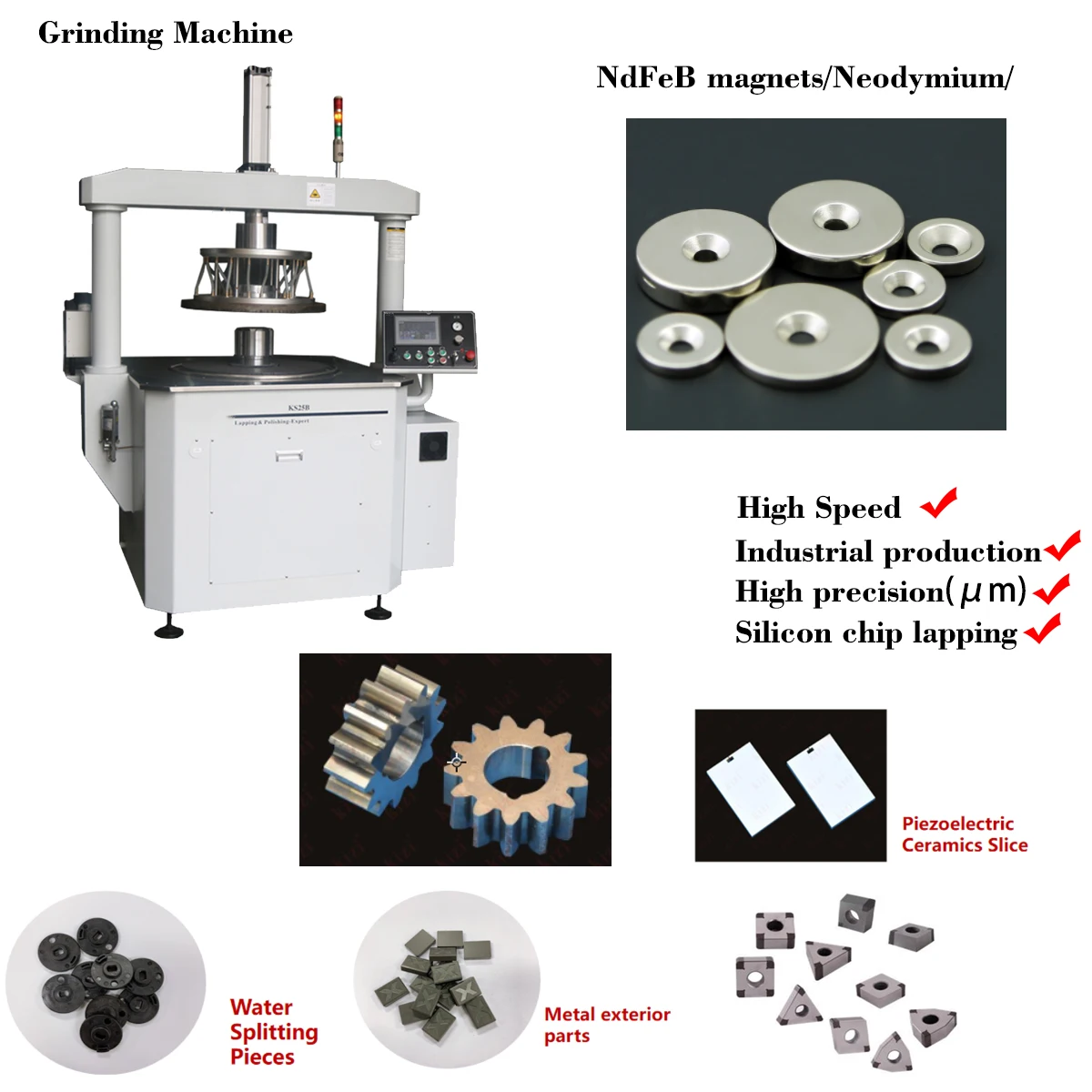 Deposit For VVT Pressure Plate High Accuracy Customize Surface Grinding Machine