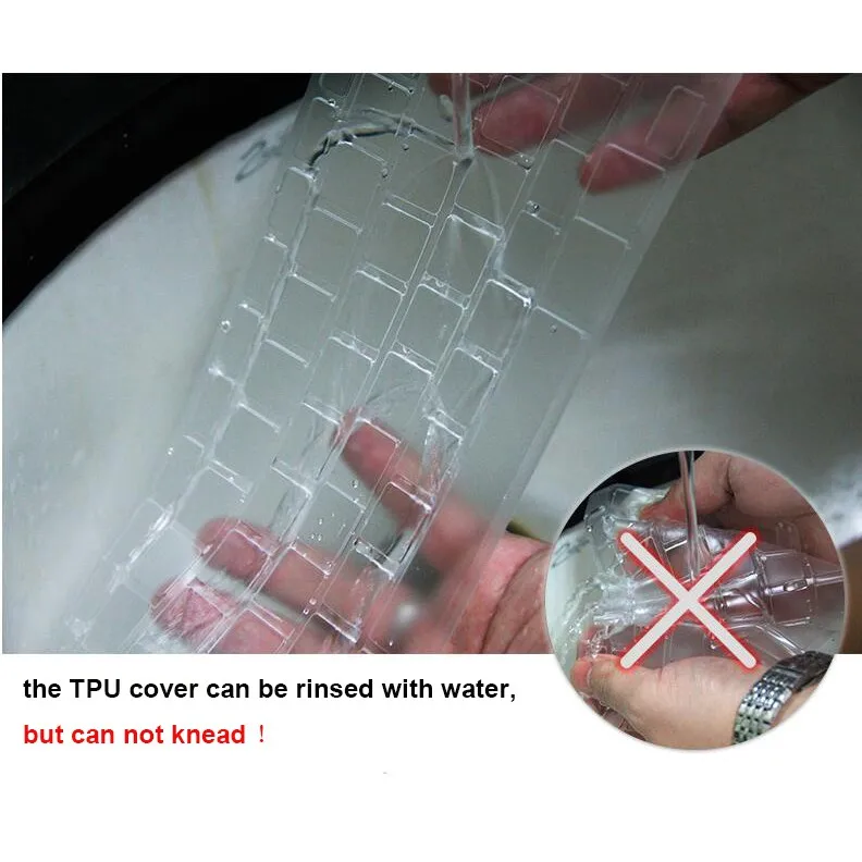 

For HP ENVY 15 EP X360 13 15 Inch For Fingerprint Reader Type TPU Transparent Keyboard Protector Film Cover US Layout