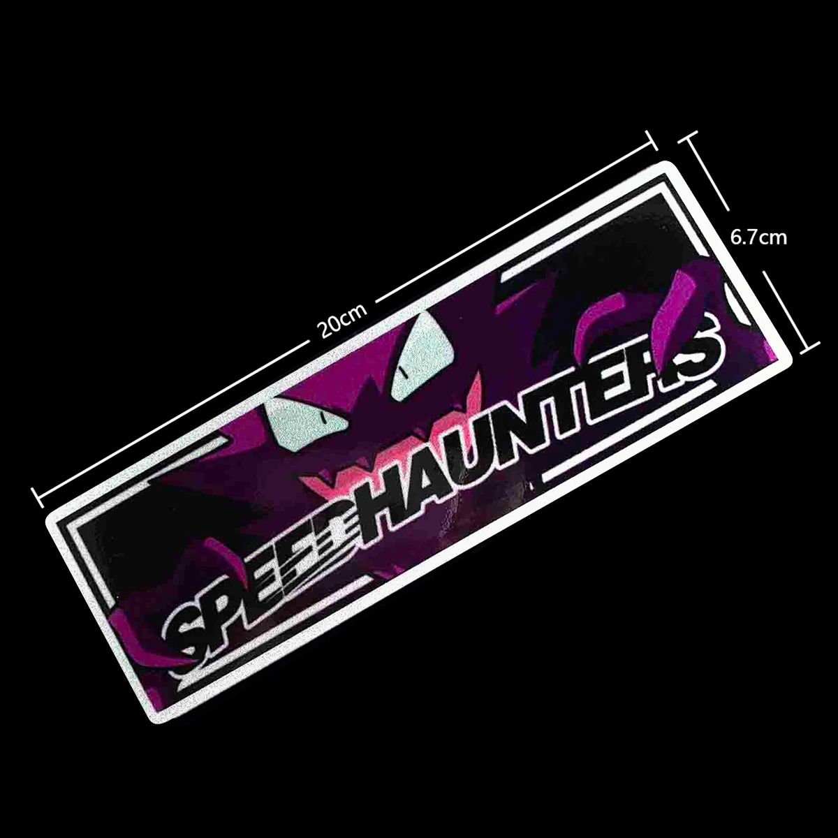 Светоотражающий JDM скоростной охотничий Стайлинг автомобиля Лобовое стекло